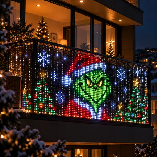 Smart Animated Christmas Balcony Lights